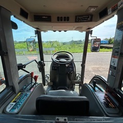 クボタ トラクター　22馬力 4WD 446h 逆転　AD倍速 自動水平 自動深耕 パワステ キャビン　耕幅 1500mm クイックヒッチ KT22F ディーゼル ポンパ モンロー 耕運 畝立て 畑　KingEye　宮崎 簡易始動動画ありの画像