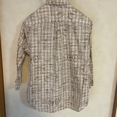 Design Shirts by Graph 総柄シャツ Sサイズの画像