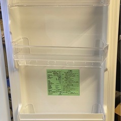 &   2ドアノンフロン冷凍冷蔵庫　REFAGE リファージュ 156L YRZ-F15LW 2023年製　動作確認済みの画像