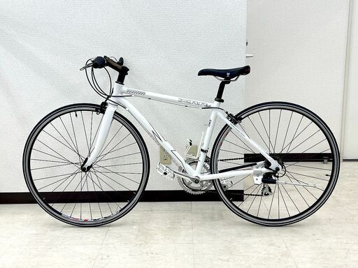 北海道 千歳市/恵庭市 K2 XRR2.0 クロスバイク フルアルミ フレームサイズ440mm 700ｘ25ｃ ホワイト SHIMANO 2×8速