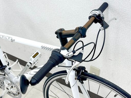 北海道 千歳市/恵庭市 K2 XRR2.0 クロスバイク フルアルミ フレームサイズ440mm 700ｘ25ｃ ホワイト SHIMANO 2×8速