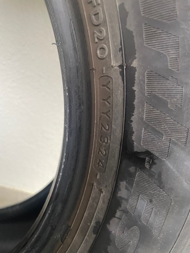 タイヤ205／60R16 ２本　値下げしました