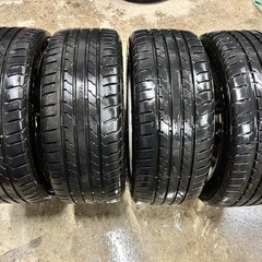 夏タイヤアルミ付き　スバル純正　 225/50R17  21年製　17インチ　の画像