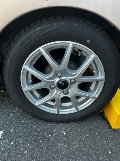 【スタッドレス】ブリヂストン BLIZZAK VRX2 155/65R14 ホイール付き(室内保管）