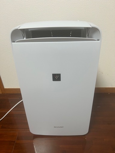 シャープ 冷風 衣類乾燥 除湿機 CM-P100-W プラズマクラスター 7000 10L/日 11畳 スタンダード パーソナル冷風タ