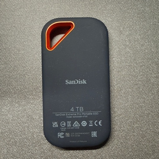 SanDisk Extreme Pro Portable SSD 4TB