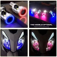 ブルーエンジェルアイ搭載LEDヘッドライトの画像
