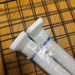 【あげます】突っ張り棒・ワイヤーメッシュの画像