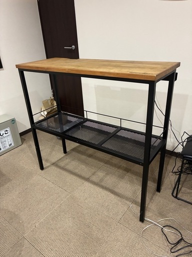 オーダー アイアン家具 シェルフ 120cm 定価15万