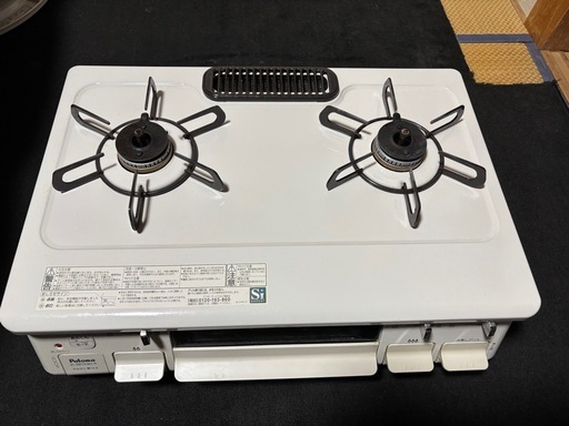問い合わせ多！早い者勝ち！美品！ガスコンロ！