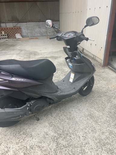エンジン始動動画あり　堺市堺区アドレスV125S
