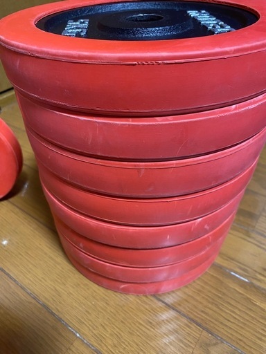 IROTEC（アイロテック） ラバー ダンベル 60KG セット（片手30kg×2個） 