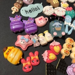 デコパーツ 大きめ 約40個の画像