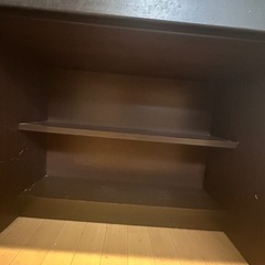 ウォールナット　食器棚　キッチン　定価10万　の画像