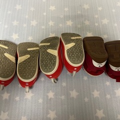 【決まりました】ホットビスケッツ•ミズノ キッズ　シューズ3足(14.5cm/15.5cm/16.0cm)の画像