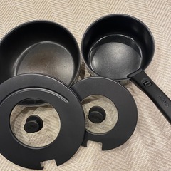 【THERMOSサーモス】フライパン５点セット★おまけ付の画像