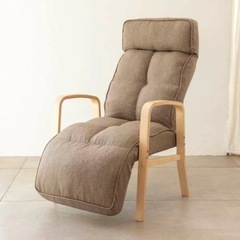 ほぼ未使用！リクライニングチェアの画像