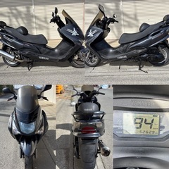 ⭐️自賠責長い❗️約3年付き❗️マジェスティ125.FIモデル⭐️プラグ・グリップなど新品交換で快調⭐️125cc原付き二種オートバイ⭐️の画像