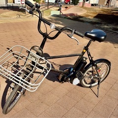 パナソニックPanasonic BMX風ハンドルの電動アシスト自転車　の画像