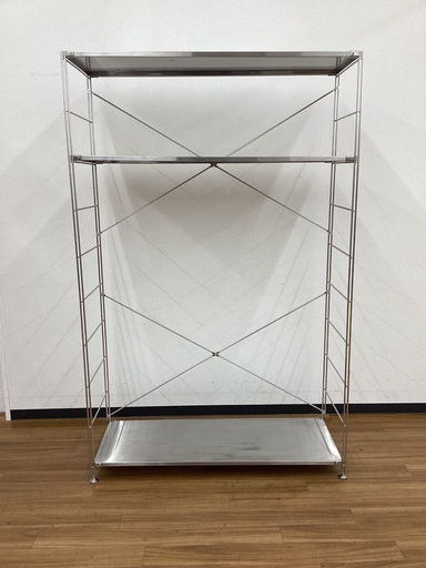 【トレファクマーケット久喜店】無印良品　ユニットシェルフ　幅約114cm