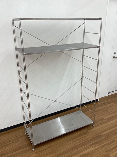 【トレファクマーケット久喜店】無印良品　ユニットシェルフ　幅約114cm