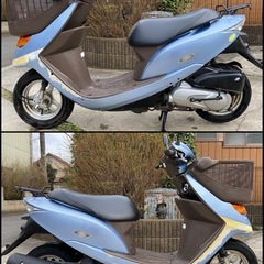 HONDA ディオ　チェスタ　AF62 前後ブレーキシュー新品‼️ 軽整備済み　走る曲がる止まるOK 登録書類有り　4スト　スクーター　通勤　通学等にも‼️　DIO CESTA 実働の画像