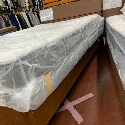 【軽トラ無料貸し出し】【セミダブルベッド】【トレファク所沢店】