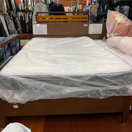 【軽トラ無料貸し出し】【セミダブルベッド】【トレファク所沢店】