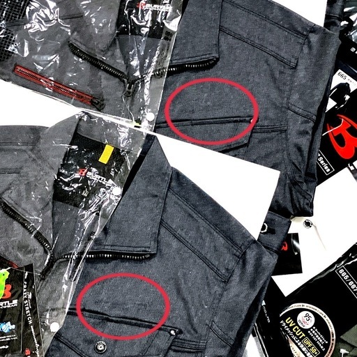 BURTLE／新品未使用／work wear／作業着／L~LL／ストレッチ軽防寒