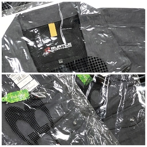 BURTLE／新品未使用／work wear／作業着／L~LL／ストレッチ軽防寒