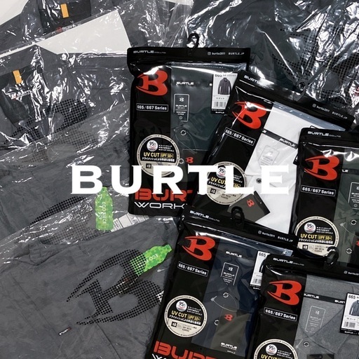 BURTLE／新品未使用／work wear／作業着／L~LL／ストレッチ軽防寒