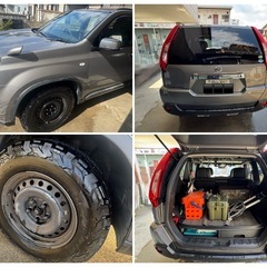日産エクストレイル/四駆/SUV/釣り•アウトドア仕様/B.F.Goodrich/純正ナビ/TV/CD/Bluetooth/バックモニター/ETC/レザーシート/車検1年以上/の画像