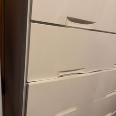 タンス ホワイトの画像