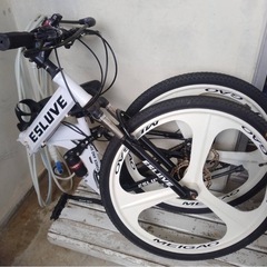 代理出品【折りたたみマウンテンバイク ／ESLUVE】の画像