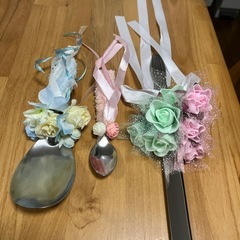 ファーストバイト スプーン ケーキカットナイフ ウェディングケーキの画像