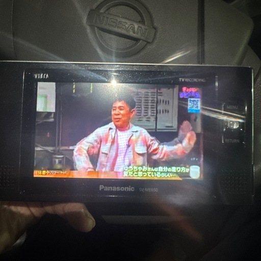 Panasonic VIERA ポータブルテレビ TV RECORDING