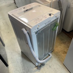 YAMADA 5.5kg簡易乾燥付洗濯機 YWM-T55LK 2024年製 中古 の画像