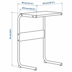 【美品】IKEA BRUKSVARA ブルクスヴァーラ　ホワイトの画像