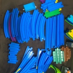 プラレール　レール　駅　トンネル　大量まとめ売りの画像