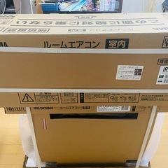 【未使用・未設置】 アイリスオーヤマ ルームエアコン IRA-2205RZ 6畳用 100V 冷暖房セットの画像