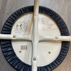 【丸型椅子】【ネイビー】※在庫3点★クリーニング済み【管理番号0227】野の画像