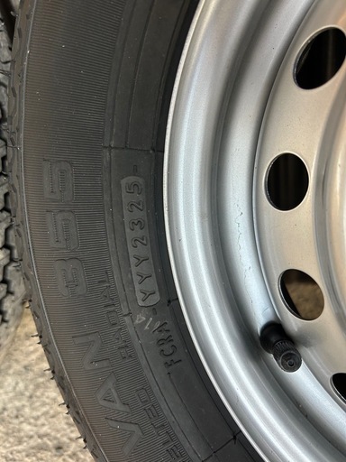 新車外しスズキキャリー純正スチールホイールセット