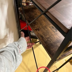 ラック　　　電子レンジラック　ゴミ箱上ラックの画像