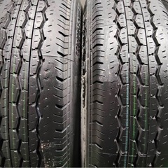 新車外し ハイエース 純正 15インチ ブリヂストン エコピア 195/80R15 4本セット　の画像