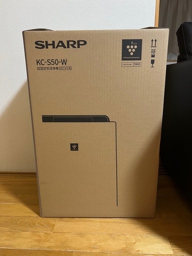 SHARP 　加湿空気清浄機　ホワイト
