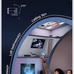 【新品・未使用】最終値下げ中　小型プロジェクター【直接お取引限定】の画像