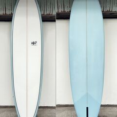 ミッドレングス 7‘6 シングルフィンサーフボードの画像