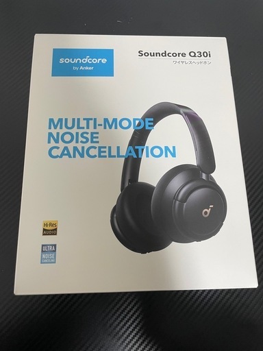 【ほぼ未使用】Anker Soundcore Q30i ノイズキャンセリングヘッドホン（箱・付属品完備）