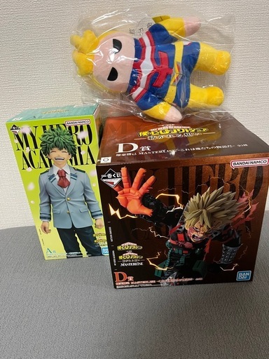 ヒロアカ　1番くじ　A賞D賞E賞