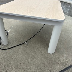山善　コタツ机NCK-80601 2023年製の画像